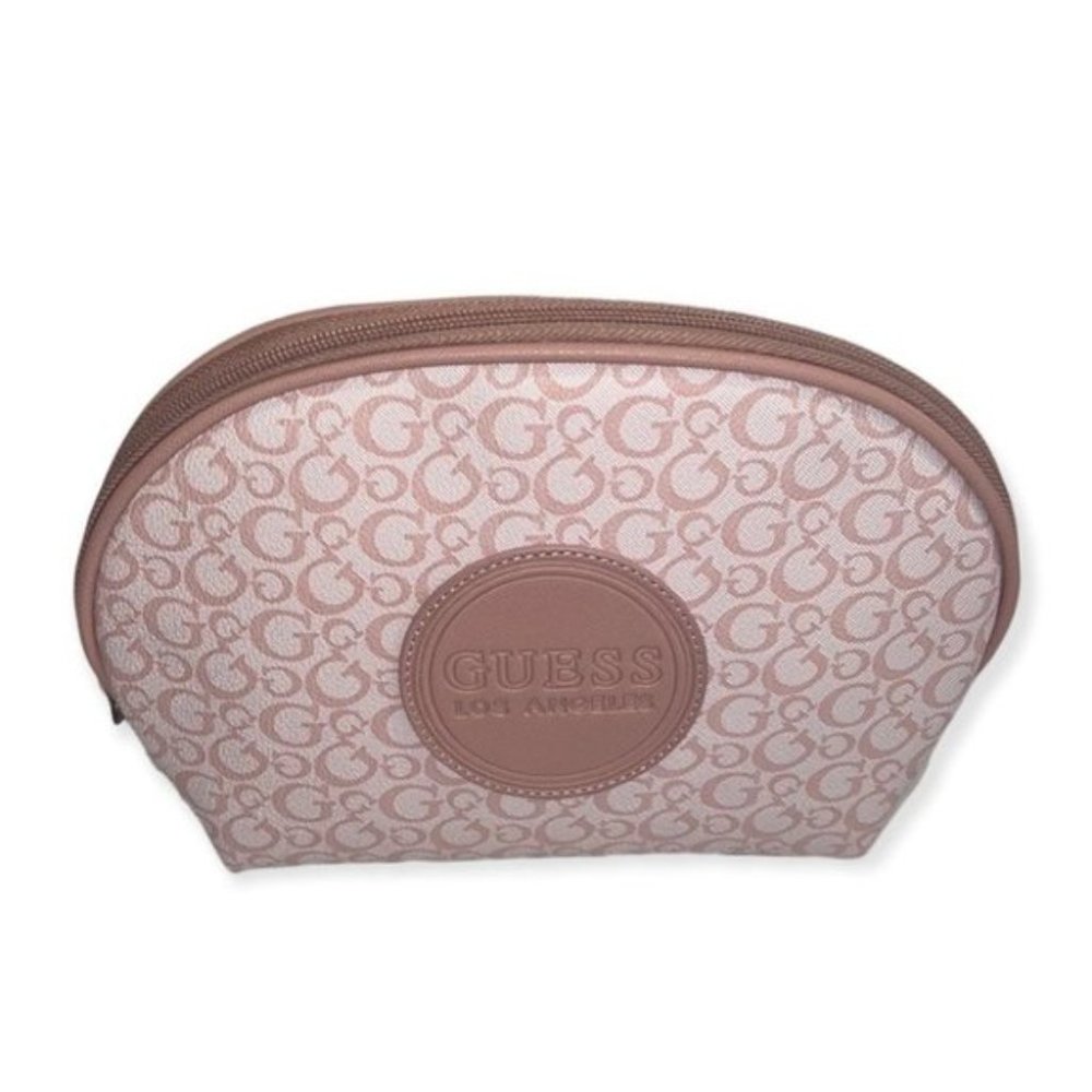 guess blush fulton travel cosmetic pouch